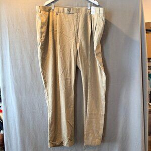 NWT Louis Raphael Khaki Pants 50x32